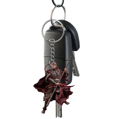 Umweltfreundliche Wukong 2D Flat Keychain Acryl Anhänger für Rucksack und Autozubehör
