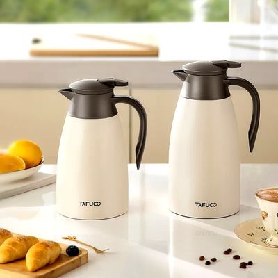 2.0L Edelstahl Vakuumisolierte Dara Kaffeekanne für Wasser oder Kaffee Deckel Portable