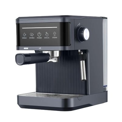 Zuhause Blauzähne Kaffeemaschine mit mehrfunktionalem elektrischem und halbautomatischem Milchschaum
