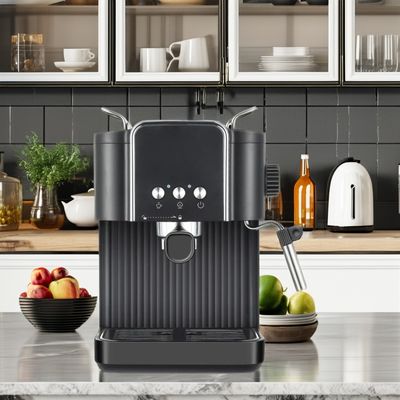 Home Bluetooth Espresso-Maschine Edelstahl Halbautomatisch für Hotels im Nahen Osten
