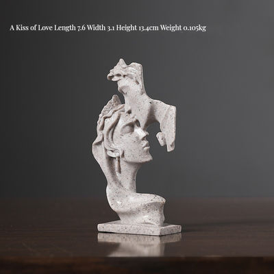 Resin Handwerk Denker Statue Nachhaltige Wohnkultur Bambus fertig für Geburtstagsfeier