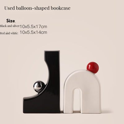 Farbige Keramik-Buchhalter für individuelle Bedürfnisse Elegante Designs für anspruchsvolle Bibliotheken