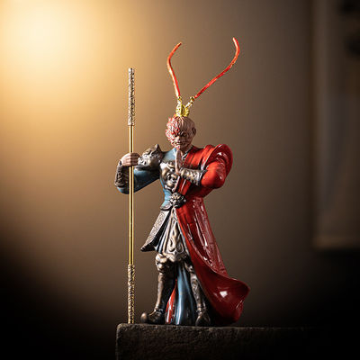 2024 Sun Wukong Weihrauchhalter Schwarzer Mythos Wukong Keramik LED-Lichtbrenner für Mustermassiv