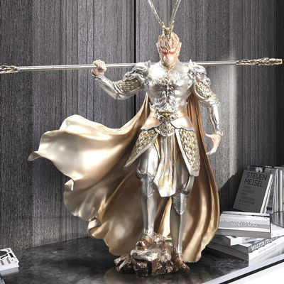 Schwarze Mythologie Affenkönig Schreibtischfigur für Jubiläumsfeiern und Innenarchitektur