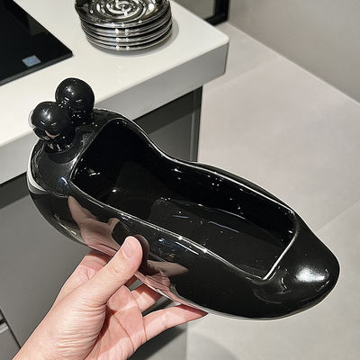 Handgefertigtes Zeichentrickdesign Sonnenblumen Keramik-Tischgeschirr für 6 Benutzer Moderner Stil