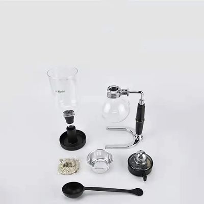 304 Edelstahl-Plunger Tragbares Glas Kaffeemaschine Nachhaltige französische Kaffeemaschine