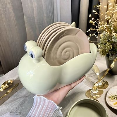 Nachhaltige Keramik-Tier-Design-Tablett für den Haushalt, Hotel, Restaurant und Hochzeiten