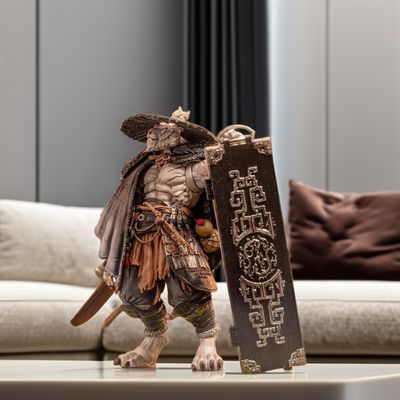 Maßgeschneiderte Größe Maestro Union 1/12 Skala Furay Planet Blade Master Weng Tiger Action Figure Weiße Edition