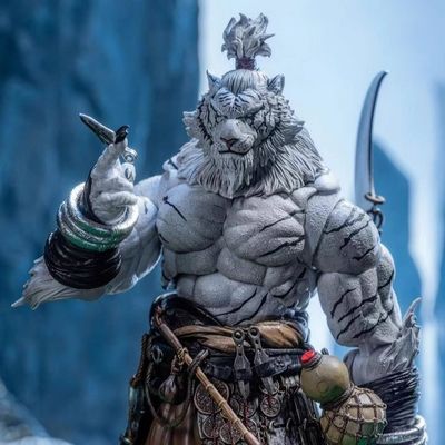 Maestro Union Furay Planet Serie 1/12 Skala Action Figur Weng Tiger Weiße Version Harz Zeitgenössisches Maestro Format Andere