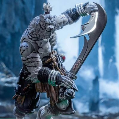 Maestro Union Furay Planet Serie 1/12 Skala Action Figur Weng Tiger Weiße Version Harz Zeitgenössisches Maestro Format Andere
