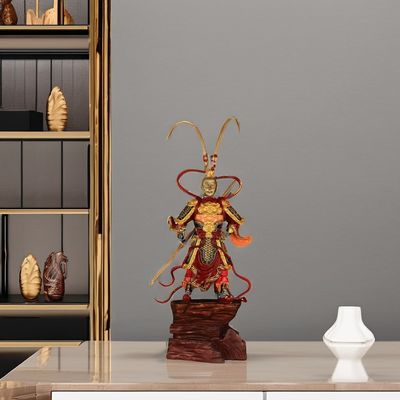 Black Myth Sun Wukong Statue-Golden Hoop 3D Figur Metallharz Kollektion mit Materialien