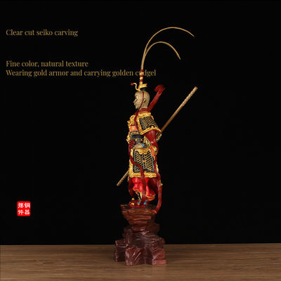 Black Myth Sun Wukong Statue-Golden Hoop 3D Figur Metallharz Kollektion mit Materialien