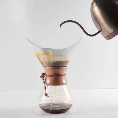 GCG013 Isolierter Griff Tragbare Kaffeekanne aus Edelstahl
