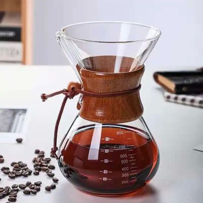 GCG013 Isolierter Griff Tragbare Kaffeekanne aus Edelstahl