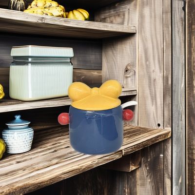 Printed Ornament Nordic Keramik-Lebensmittelbehälter für Hauswanddekoration und Mikrowelle