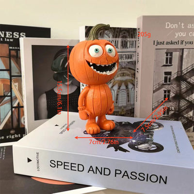 2024 angepasste Farbe Acryl Kürbiskornament für Halloween Home Office Auto Innenräume