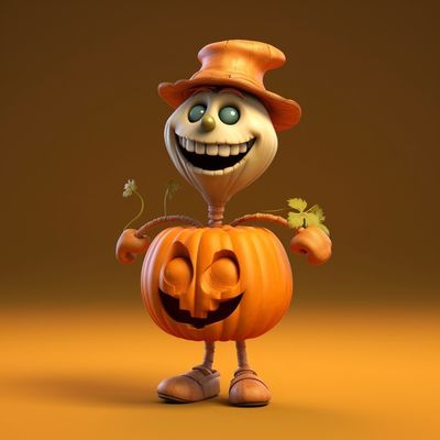 Persönliche Harz Acryl Kürbis Ornament 2024 Top-Wahl für Halloween-Feiertag Dekor