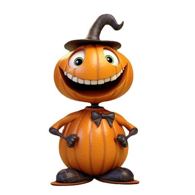 Persönliche Harz Acryl Kürbis Ornament 2024 Top-Wahl für Halloween-Feiertag Dekor