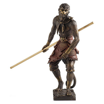 Maßgeschneiderte Größe Schmelzen Exklusiv Maßgeschneiderte Größe Schwarzer Mythos Wukong 3D Statue für Dekor
