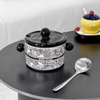 National Tide Design Mehrschicht-Keramik-Fruchtplatte für das Wohnzimmer Mikrowelle