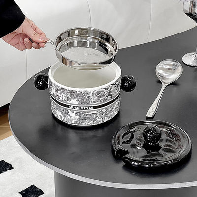 National Tide Design Mehrschicht-Keramik-Fruchtplatte für das Wohnzimmer Mikrowelle