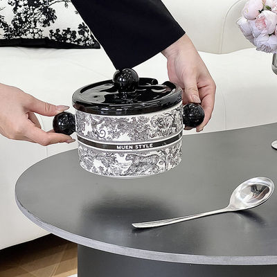 National Tide Design Mehrschicht-Keramik-Fruchtplatte für das Wohnzimmer Mikrowelle