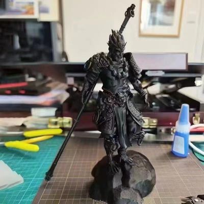 Schwarzer Mythos Affenkönig Schmuck Einzelstück für Heimdekorationen und Geschenke