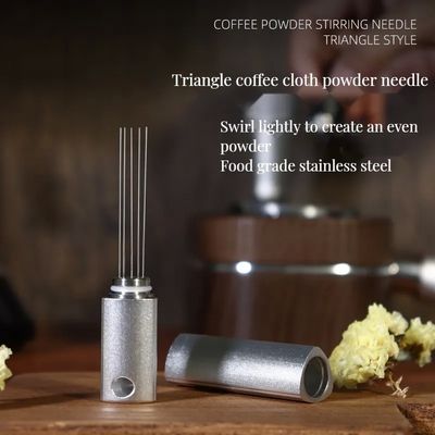 Kaffeetäuscher HIGHWIN Moderne 58mm Taschenform Edelstahl Espressoteigläser für zu Hause