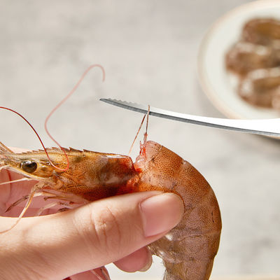 Shrimp Deveiner Peeler Edelstahl Fischschuppen Reinigungswerkzeug für die Heimküche