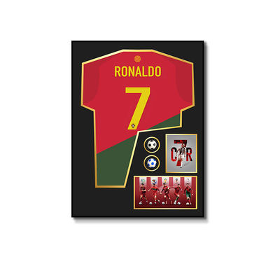 Ronaldo Collection Moderne Glaskristall 3D Wandmalerei für Schlafzimmer oder Bettdekor