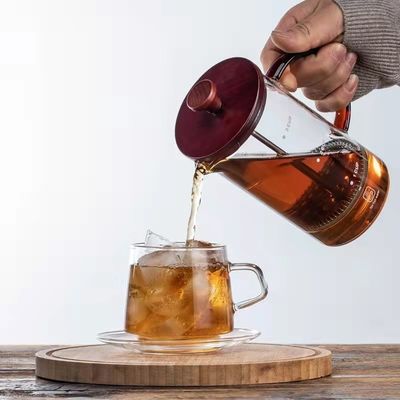 400 ml Kapazität Rundglas Kaffeemaschine für tragbare Küchenzubehör