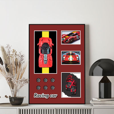 Customized Color Electric Design für moderne 3D Block Auto Wandmalerei im Wohnzimmer