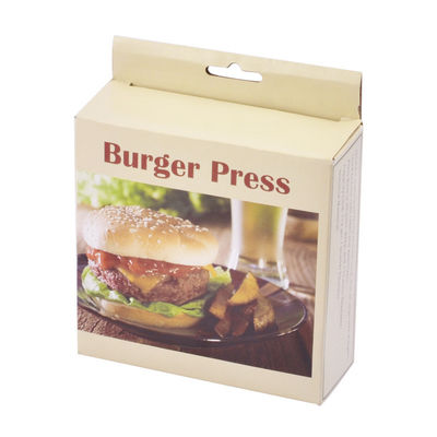 Müheloses Kochen Nichtklebendes Metall Aluminium Fleisch Patty Press für perfekte Patties