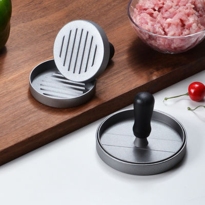 Müheloses Kochen Nichtklebendes Metall Aluminium Fleisch Patty Press für perfekte Patties
