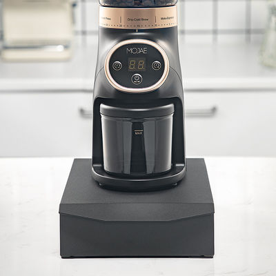 Weiß modernes Design Espresso Kaffee Knock Box Holzrahmen Metall Aluminium