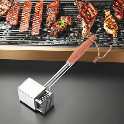 36-Blade Edelstahl Fleischenthender für BBQ-Steak und Truthahn professionelle Qualität