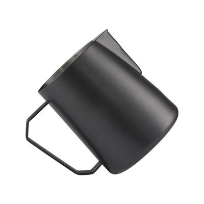 Kaffee-Tee-Werkzeuge Edelstahl 304 350ml 600ml 12oz Schaumkrug mit Spritzer