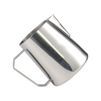 Kaffee-Tee-Werkzeuge Edelstahl 304 350ml 600ml 12oz Schaumkrug mit Spritzer