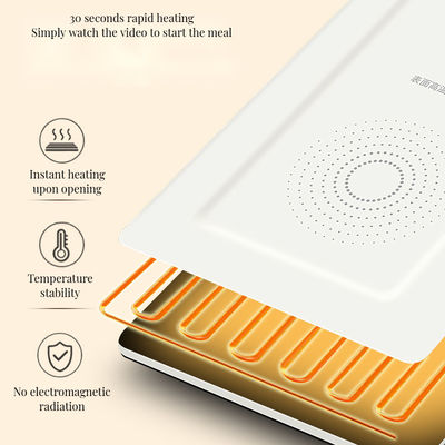 Schnell erwärmende Klappschachtel mit 10 Zahnrädern und intelligenter Temperaturregelung