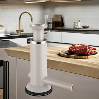 Kompakte Kunststoff-Hand-Wurst-Einlaufmaschine für hausgemachte Würste und Meeresfrüchte