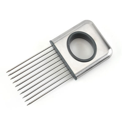 Home Küche Dauerhafte Edelstahl Gemüseschneider Metall-Schneider Nadelschneider