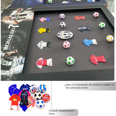 Custom 3D Messi Fußball Wandkunst für Büro Thema Kunst Dekoration Elektroformat