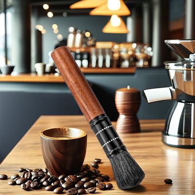 Edelstahl Kaffeebohnen Tamper 58mm Umweltfreundliche Metall Holz Espresso Tamper