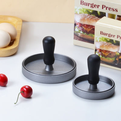Logo angepasstes Logo akzeptiert nicht klebendes Fleisch Patty Press für langlebige Hamburger Fleischpress