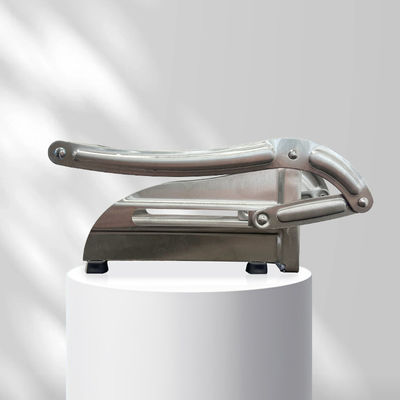 Zuhause Küche Essenzielle Edelstahl-Fries-Schneider für perfekte Gurken-Fries