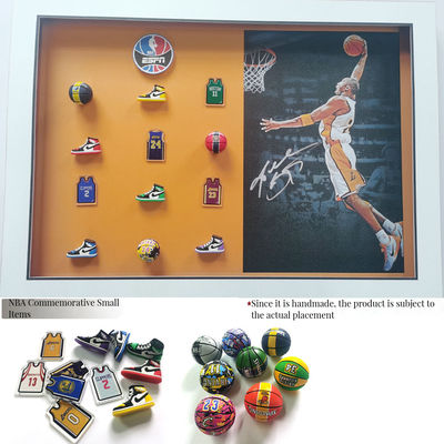 Rechteck hängendes Gemälde für Kinderzimmer Jordan James Club Basketball Star Dekor