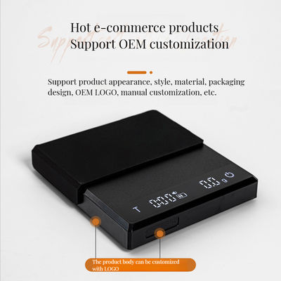 Mit Timer-Batterie betriebenes Haushaltsgewicht mit Typ-C-Ladung und 3 kg Kapazität