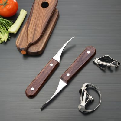 Bereiten Sie Fisch und Meeresfrüchte mit diesem langlebigen Schneidgerät aus Edelstahl effizient vor