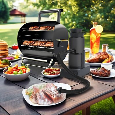 Verbessern Sie Ihre kulinarischen Fähigkeiten Handheld Woodchip Rauch-Infuser für molekulare Küche