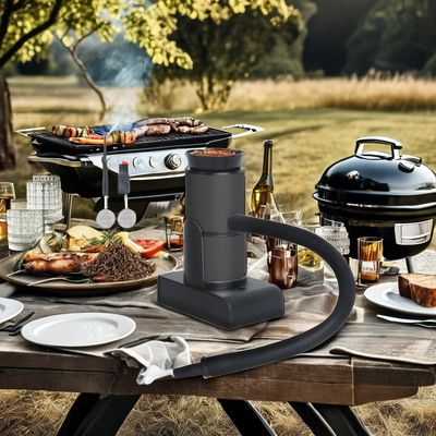 Ausgestattete tragbare Raucherpistole mit verbesserten Geschmack Holzspänen Infuser und Gabel Utensilien